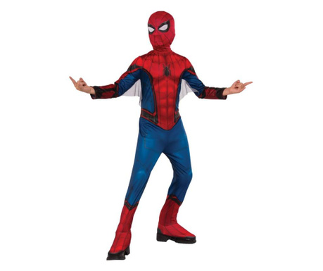 Costum Spiderman pentru baieti - Far From Home 3-4 ani 100 - 110 cm