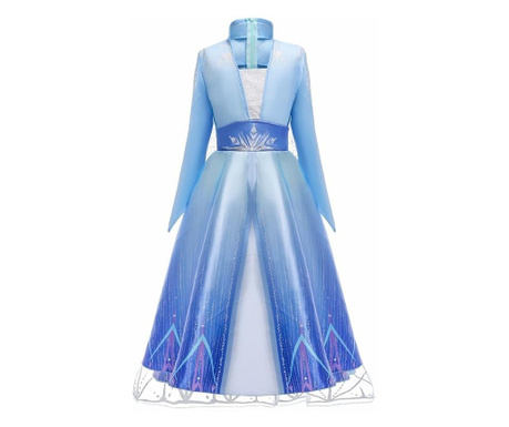 Дисни принцеса Елза костюм за момичета 5-7 години 110-120 см