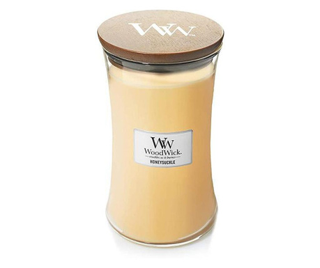 Свещ woodwick honeysuckle голям буркан