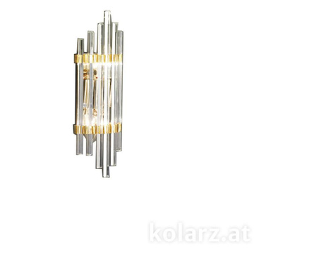 ONTARIO Fali lámpa Kolarz ONTARIO, 24 Karátos Arany h31 x l9.5 x a7.5 cm