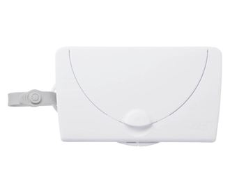 Dispenser portabil pentru servetele umede Ubbi On The Go alb