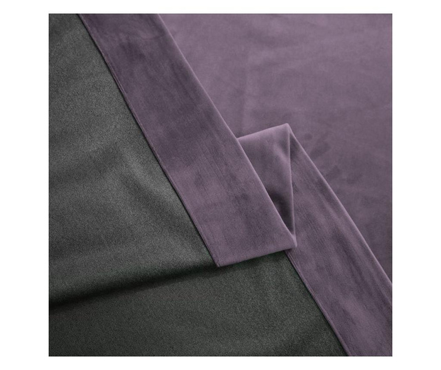 Set draperie din catifea blackout cu rejansa din bumbac tip fagure, densitate 700 g/ml, venus, 2 buc, Madison 200x250 cm