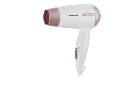 Vysoušeč vlasů Blaupunkt s vysokým výkonem 1200 W, regulace teploty, 3 úrovně teploty, regulace proudění vzduchu, 2 stupně