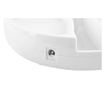 Oglinda Iluminata Led KlaussTech, Marire 10x, Reglabila, 2 Fete, Baza Cu Organizator, Culoare Alb thumbnail 2