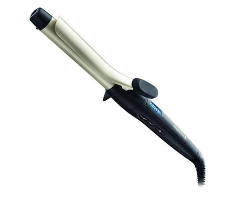 Ondulator Electric Remington Pro Soft Curl , Cu Clapa , Invelis Ceramic , Turmalina Anodizata , Alunecare Usoara ,  Temperatura