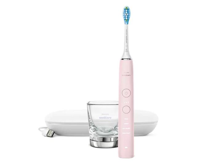 Periuta Diamondclean Philips,  Functie Bluetooth, 4 Moduri, 3 Intensitati, Senzor Presiune, Incarcare Usb, Compatibilitate Andro