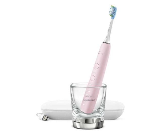 Periuta Diamondclean Philips,  Functie Bluetooth, 4 Moduri, 3 Intensitati, Senzor Presiune, Incarcare Usb, Compatibilitate Andro