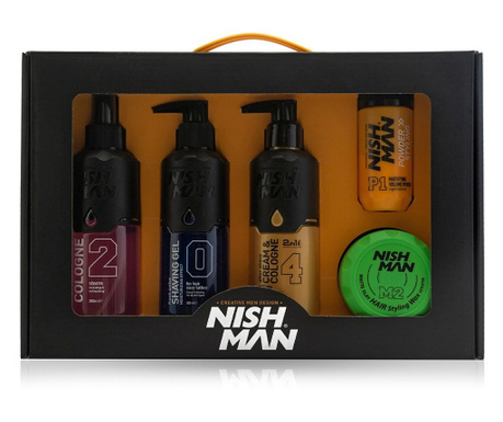 NISH MAN - Подаръчен комплект 5 продукта