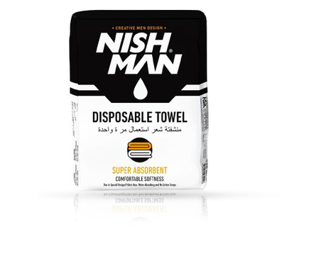 NISH MAN - Кърпи за еднократна употреба - 100 броя - 40x70 cm