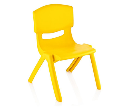 Raki kids scaun copii, 35x40xh58 cm, galben