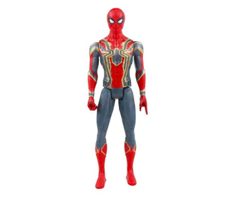 Figurina Iron Spiderman clasic cu sunete Titan Hero, 30 cm