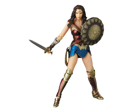 Figurina Wonder Woman clasic cu sunete, Titan Hero, 30 cm