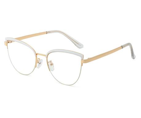 Ochelari- Reflex Metal - Anti-Blue Light Glasses (F95679-C1) - White