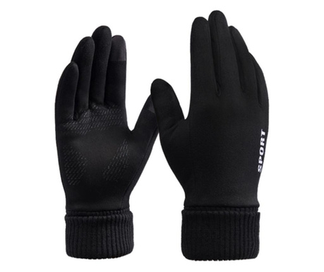 Techsuit - TouchScreen Suede Gloves ST0009 - Black