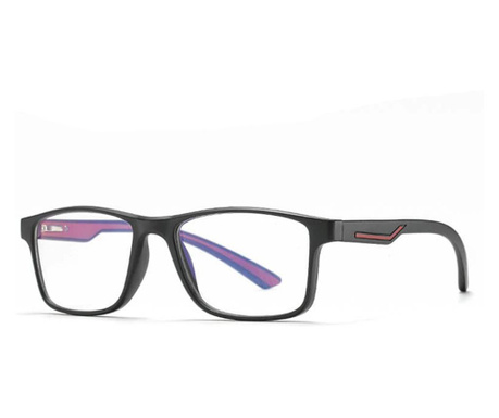 Ochelari - Reflex TR90 - Anti-Blue Light Glasses (F2388) - Black / Red
