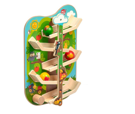 Дървена интерактивна играчка за стена - В гората, lucy&leo