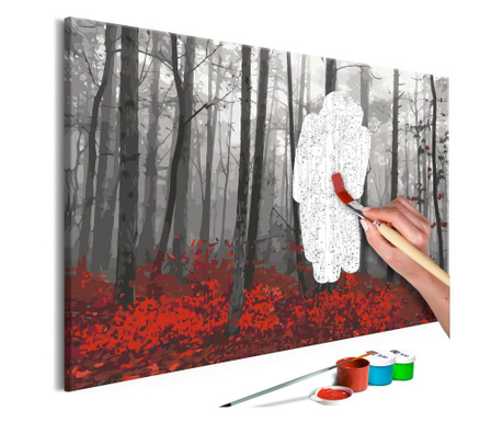 Slika za samostalno slikanje Artgeist - Naked Trees - 60 x 40 cm