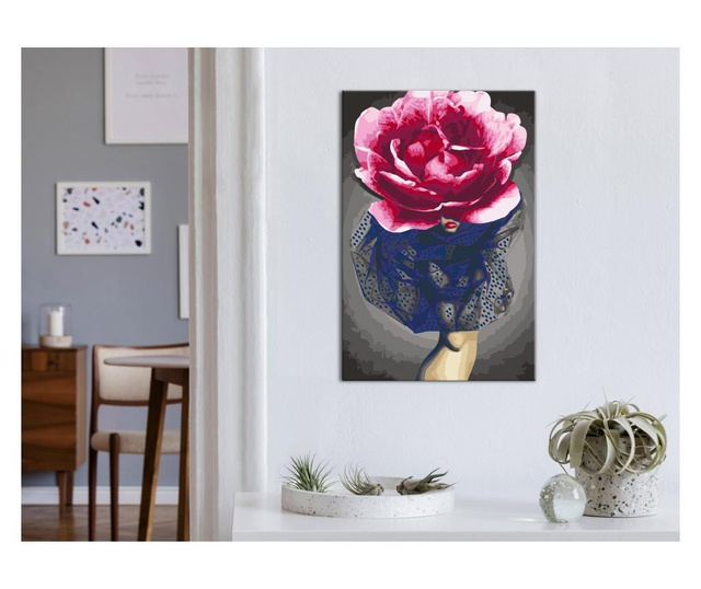 Slika za samostalno slikanje Artgeist - Flower Girl - 40 x 60 cm
