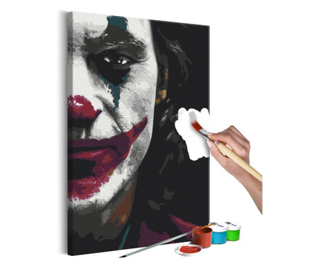 Slika za samostalno slikanje Artgeist - Dark Joker - 40 x 60 cm