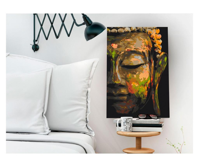 Slika za samostalno slikanje Artgeist - Buddha in the Shade - 40 x 60 cm