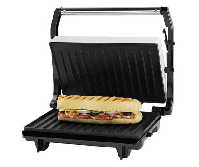 Sandwich maker & grill ECG S 1070 Panini, 700W, placi nonaderente