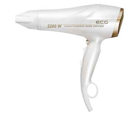 Uscător de păr ECG VV 2200, elegant, 2 trepte , mod aer rece, 2200W