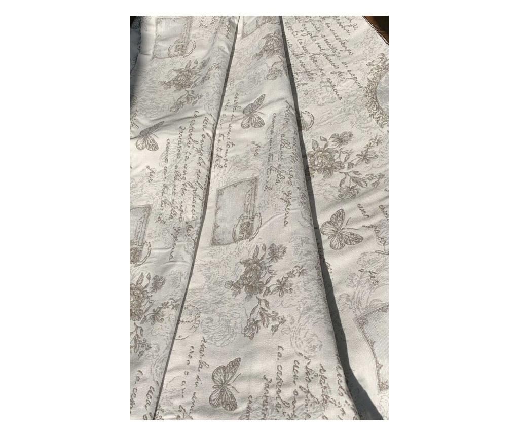 Pregača Evelyn, boja: siva, dimenzije: 100 x 140 cm. - 3