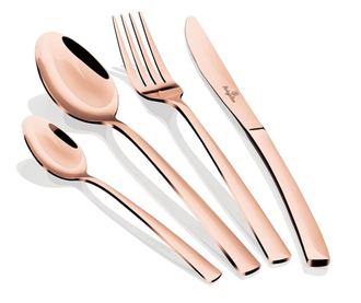 Set Tacamuri 16 piese, 4 persoane, Berlinger Haus Rose Gold auriu rose lucios, BH 2638