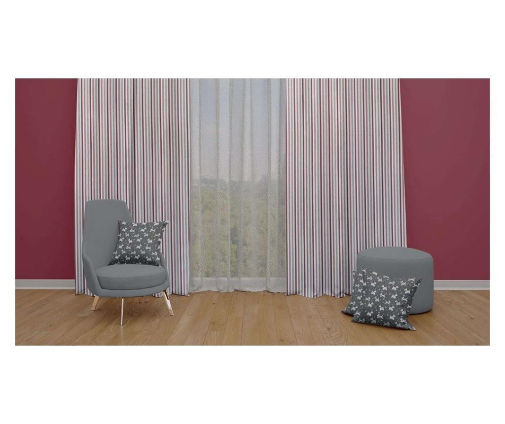 Pregača Veronica, narančaste boje, dimenzije 100x140 cm. - 2