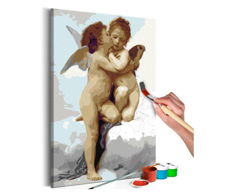 Slika za samostalno slikanje Artgeist - Angels (Love) - 40 x 60 cm