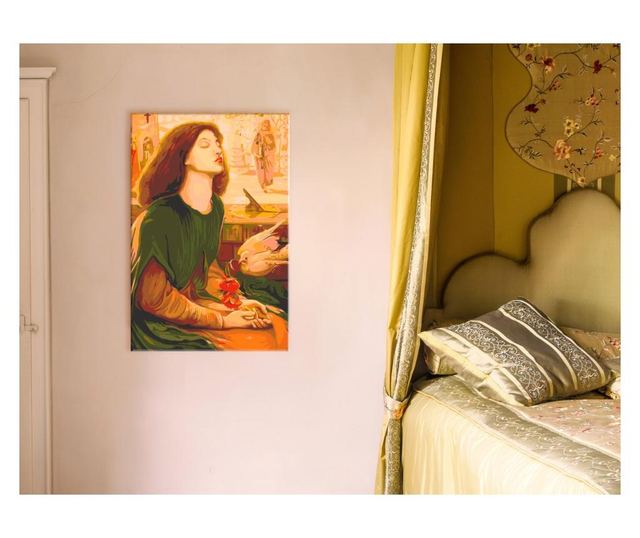 Slika za samostalno slikanje Artgeist - Rossetti"s Beata Beatrix - 40 x 60 cm