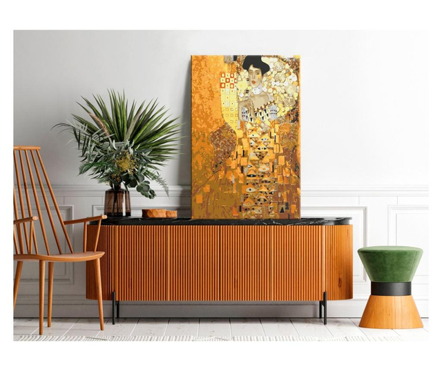 Slika za samostalno slikanje Artgeist - Golden Adela - 40 x 60 cm