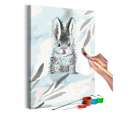 Slika za samostalno slikanje Artgeist - Sweet Rabbit - 40 x 60 cm