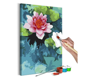 Slika za samostalno slikanje Artgeist - Beautiful Lilies - 40 x 60 cm