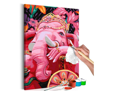Slika za samostalno slikanje Artgeist - Ganesha - 40 x 60 cm