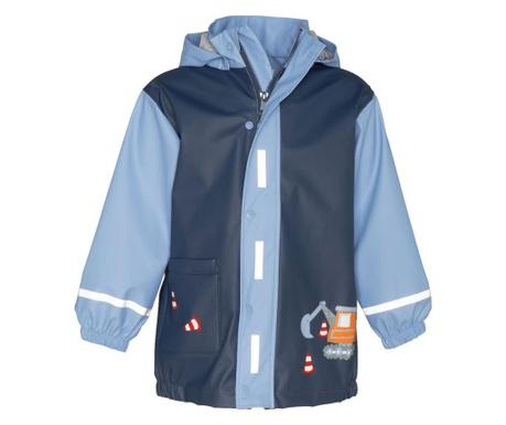 Palton de ploaie pentru copii, Playshoes, Stroyko, 92 cm.