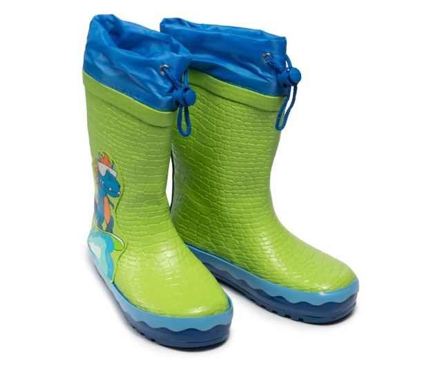 Cizme de cauciuc pentru copii, Playshoes Dino, 22