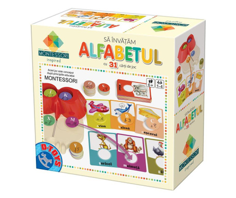 Montessori inspired sa invatam alfabetul