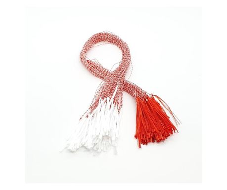 Snur martisor 39 cm, 100 buc - Krista®