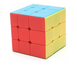 Cub rubik 3x3x3, Moyu Asimetric Stickerless, de viteza Speedcube