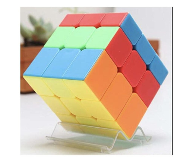 Cub rubik 3x3x3, Moyu Asimetric Stickerless, de viteza Speedcube