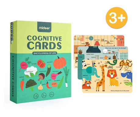 Joc educativ Cardurile Cognitive - Enciclopedia vietii