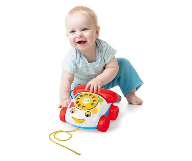 Telefon cu disc interactiv si de tras, Puzzle Phone