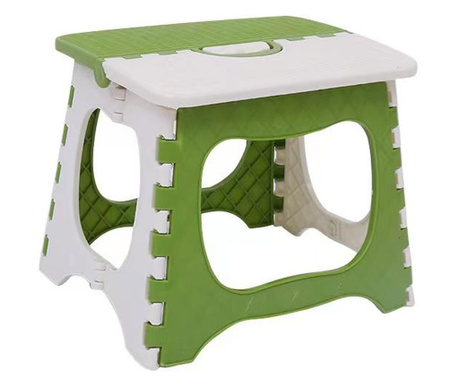 Scaun si inaltator pliabil, pentru copii, SC01M, 20 cm inaltime, verde