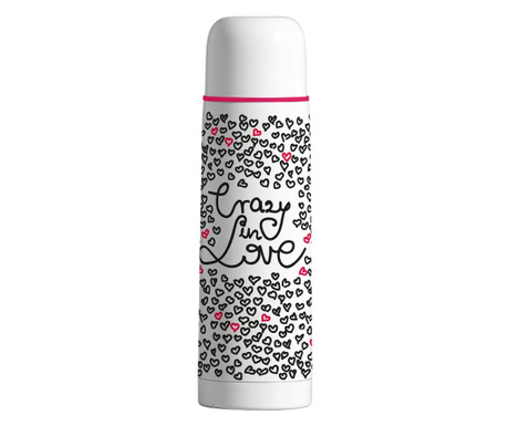 Termos 500ml, negru, AMBITION Love