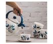 Set servire ceai sau cafea, 12 piese, 6 persoane, portelan, AMBITION Blue Flower thumbnail 1