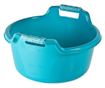 Lighean din plastic cu manere 13.5L, turcoaz, JOTTA Mary