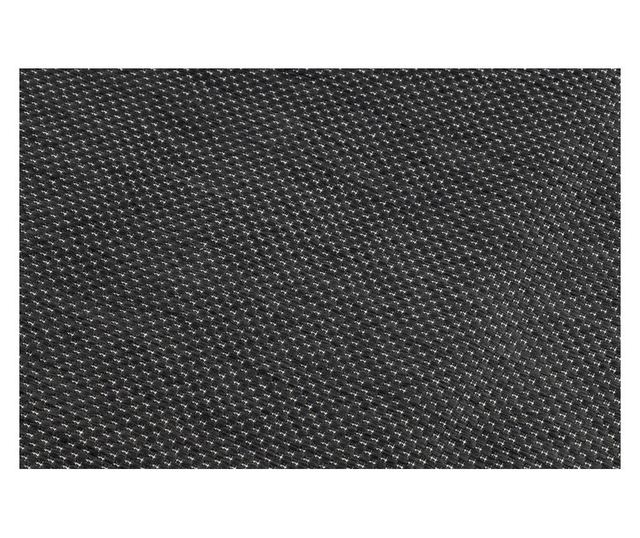 Covor sisal Flat 48663/090 negru  120x170 cm  120x170 cm