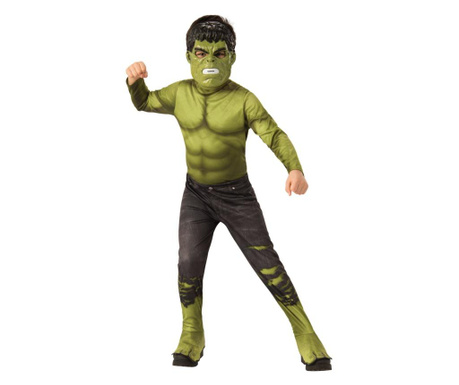 Costum Hulk pentru baieti - Avengers Infinity War, 110 - 120 cm, 3-4 ani  3-4 χρόνια