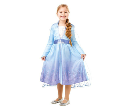 Costum printesa Elsa classic pentru fete - Frozen 2, 98 cm, 2-3 ani  2-3 χρόνια